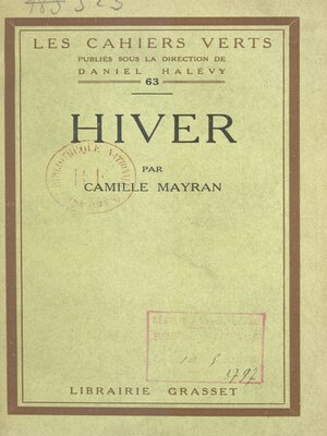 cover image of Hiver